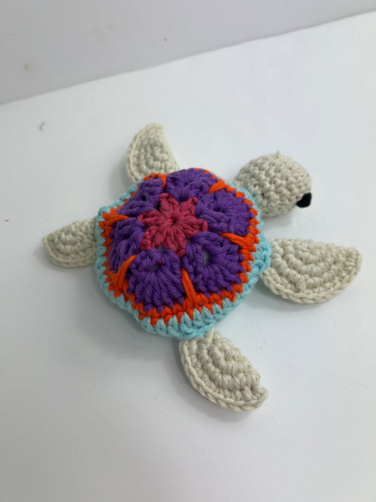 African Flower Turtle Amigurumi
