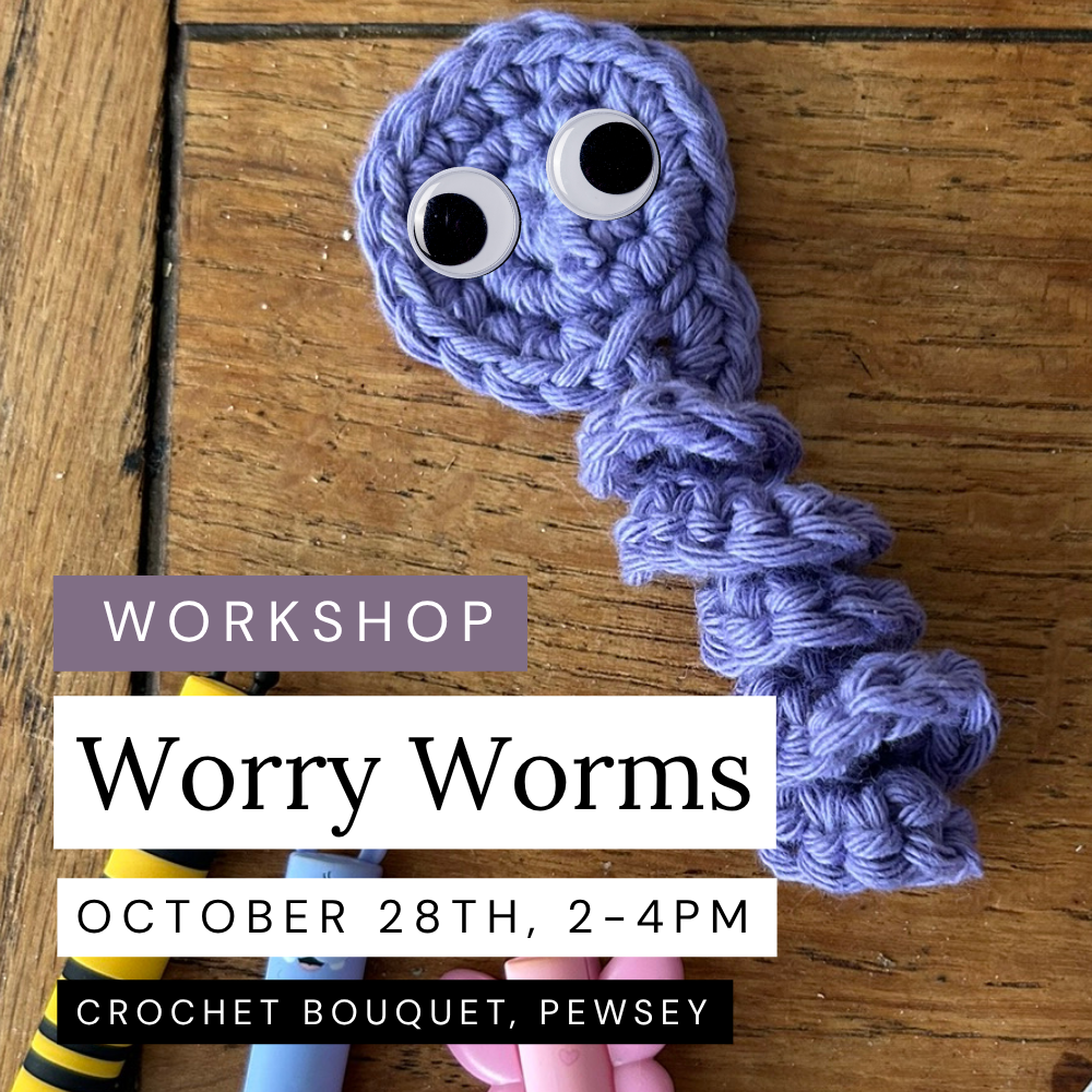 Worry Worms, Parent & Child Workshop, October 28th, Pewsey