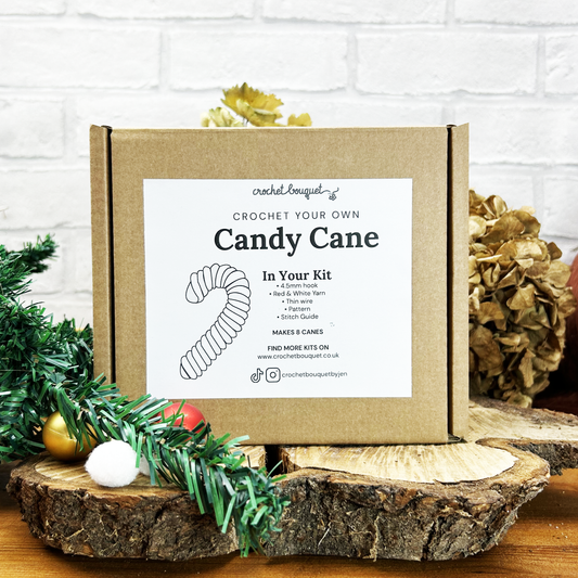 Candy Cane - Make Your Own Crochet Kit