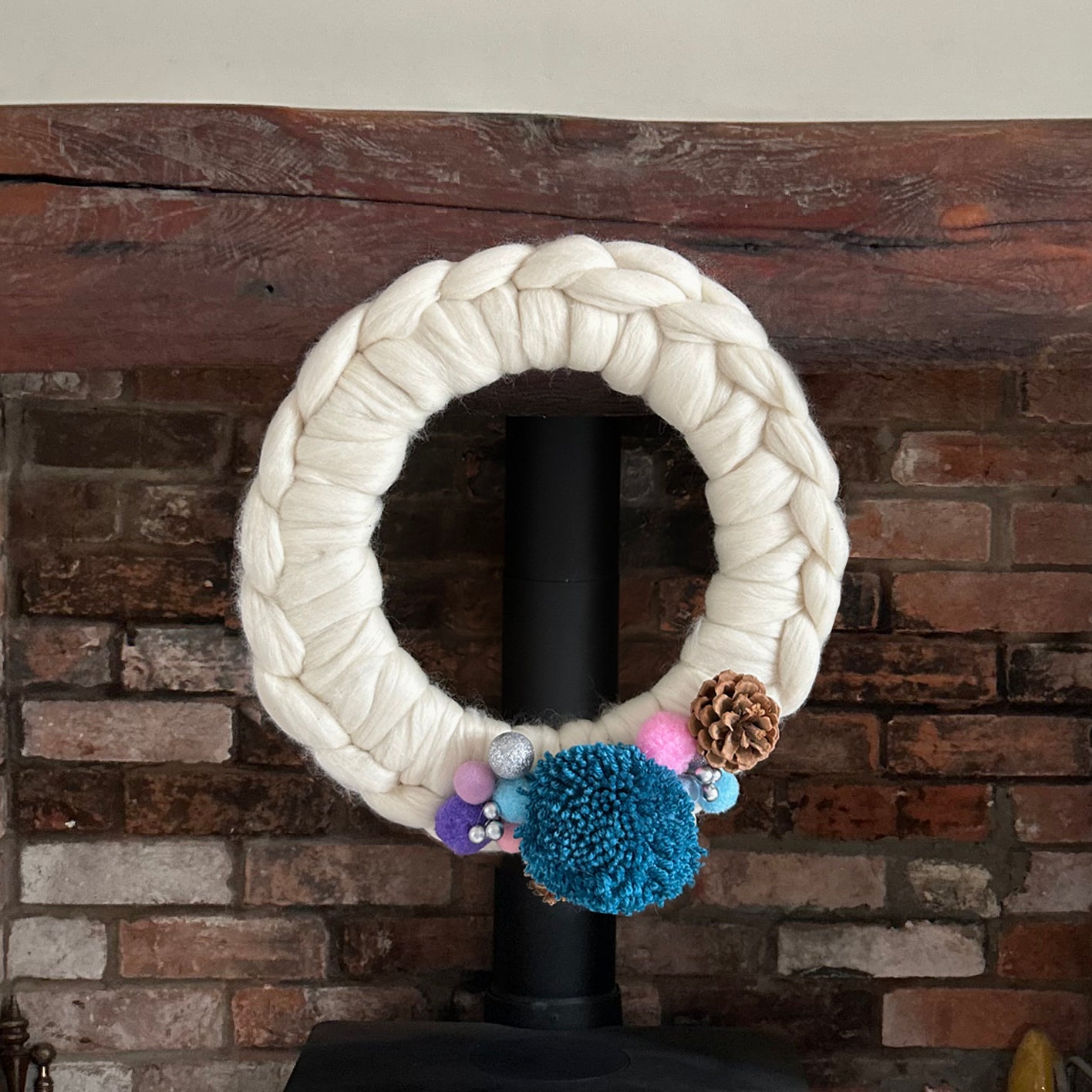Chunky Yarn Christmas Wreath, The Mulberry Bush, 29th November, 2pm