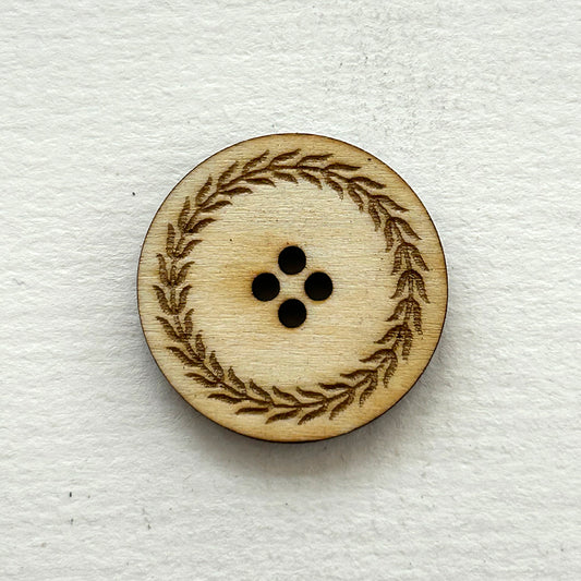 Roman Crown Border Button