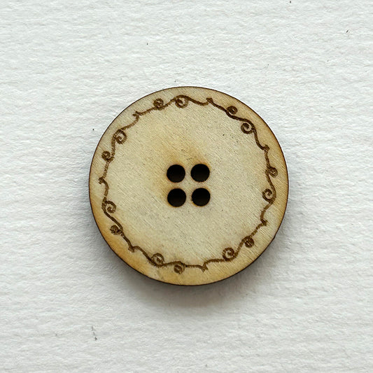 Swirl Border Button