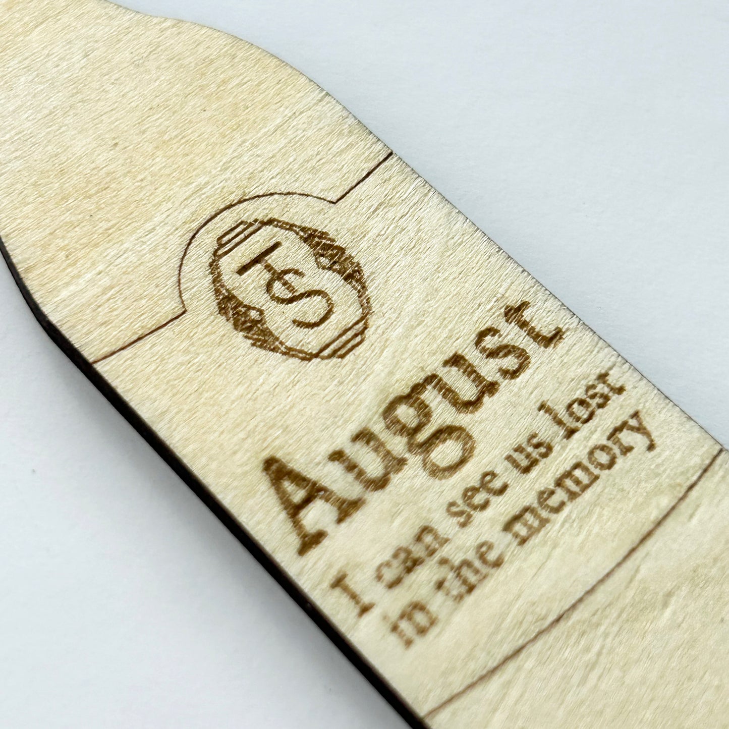 August Wine Bottle Magnet