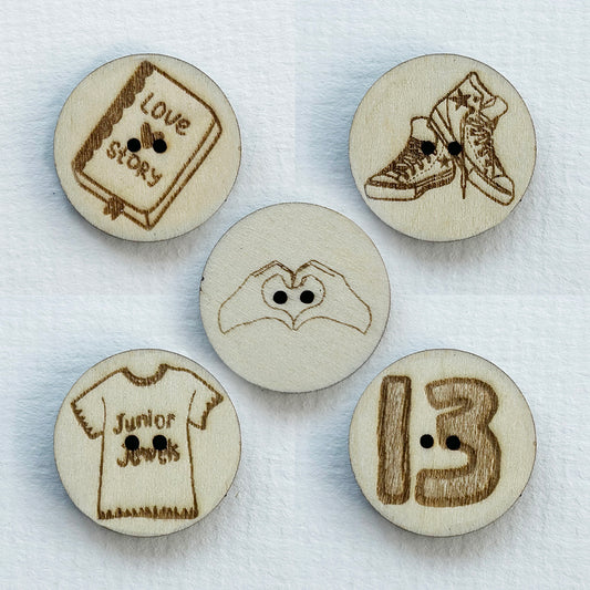 Fearless-Inspired Buttons