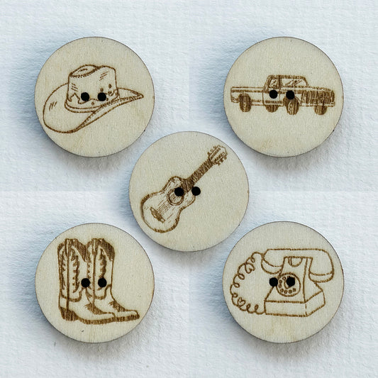 Taylor Swift-Inspired Buttons