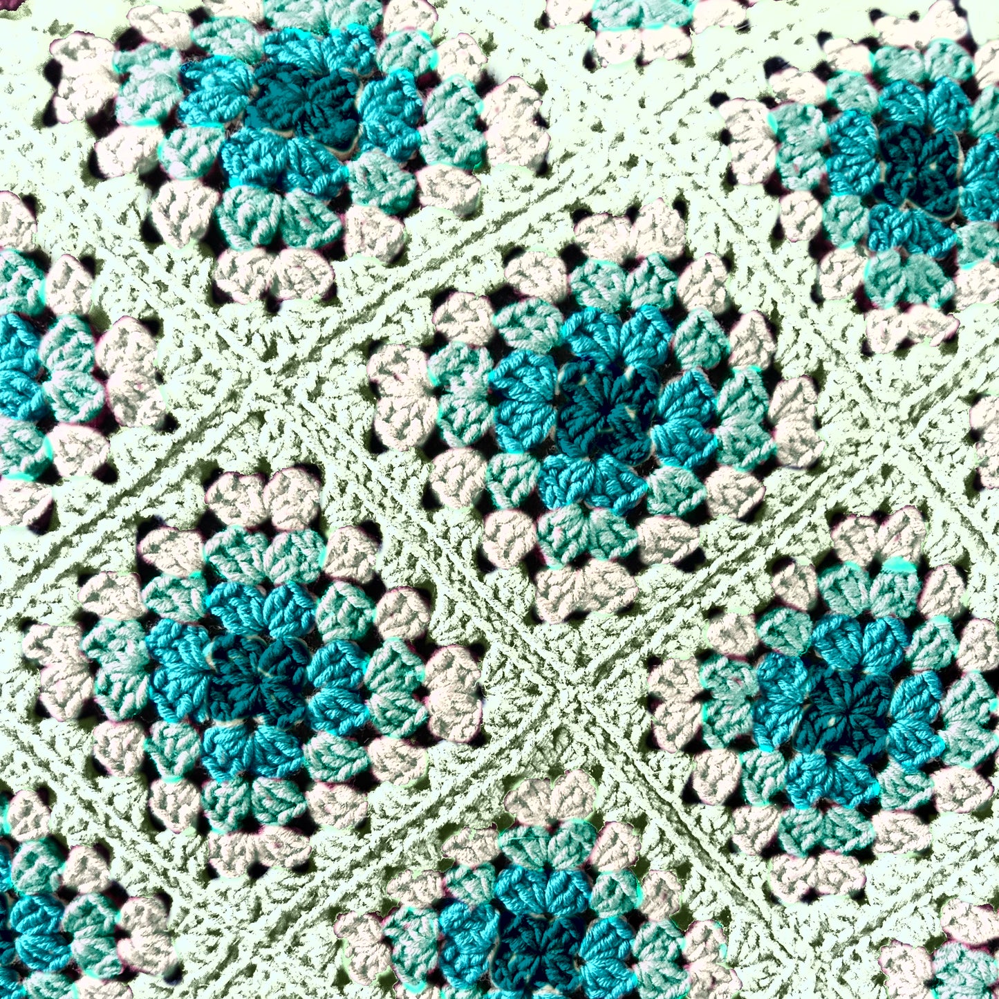Taylor Swift Era Inspired Granny Square Blanket