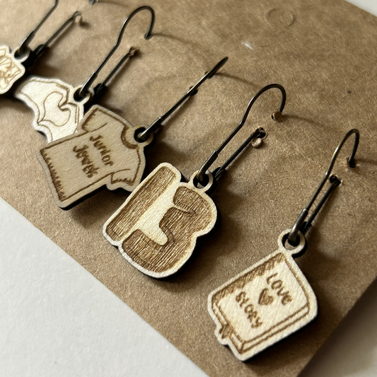 Fearless-Inspired Stitch Markers - Set of 5