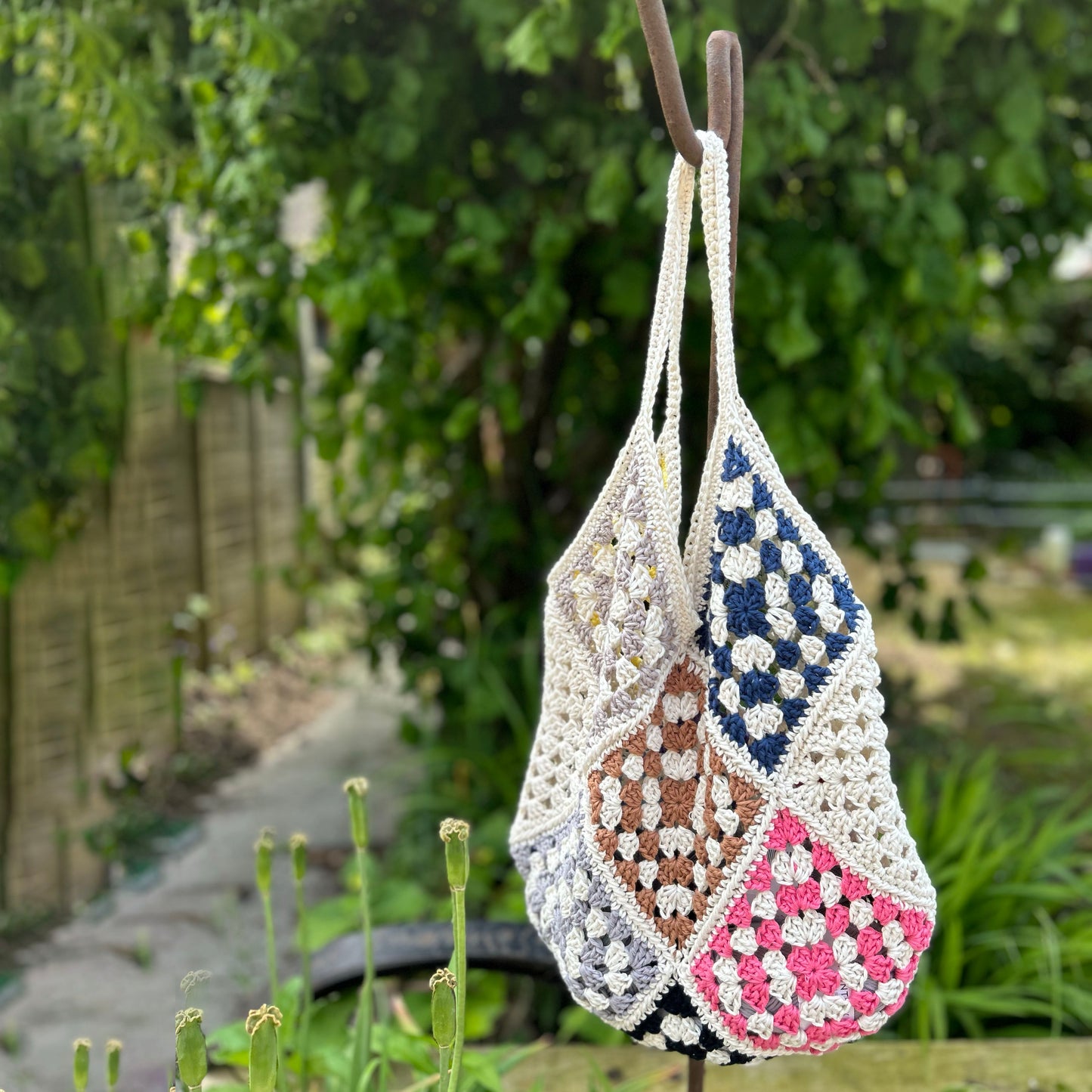 The Eras Granny Square Tote - Taylor Swift Inspired