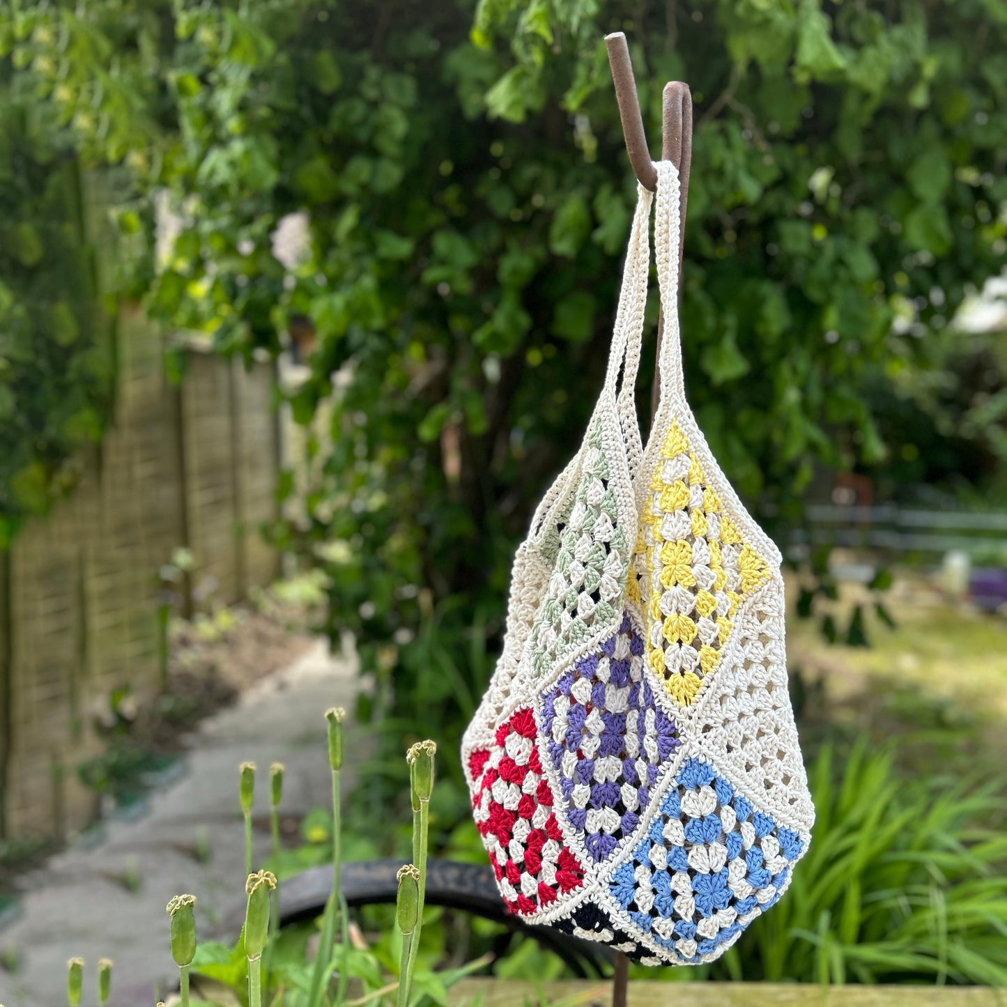 The Eras Granny Square Tote - Taylor Swift Inspired