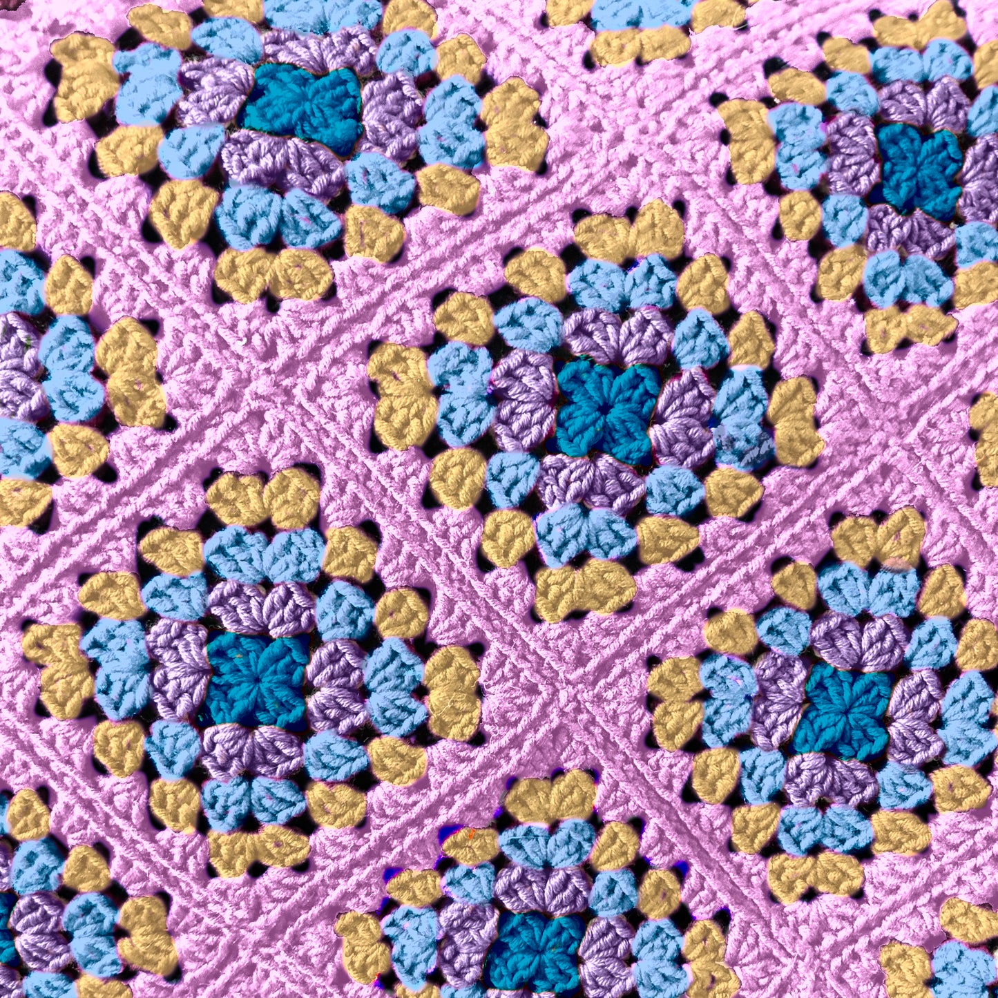 Taylor Swift Era Inspired Granny Square Blanket