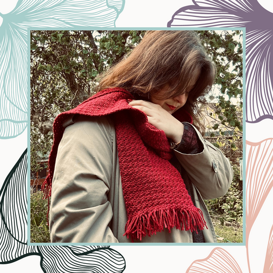 The ATW Scarf - Hand-Crocheted Scarf