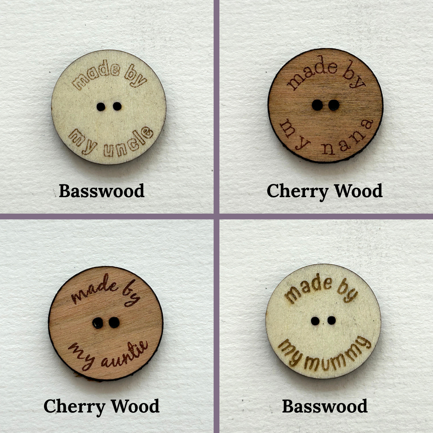 Made By My Custom Buttons