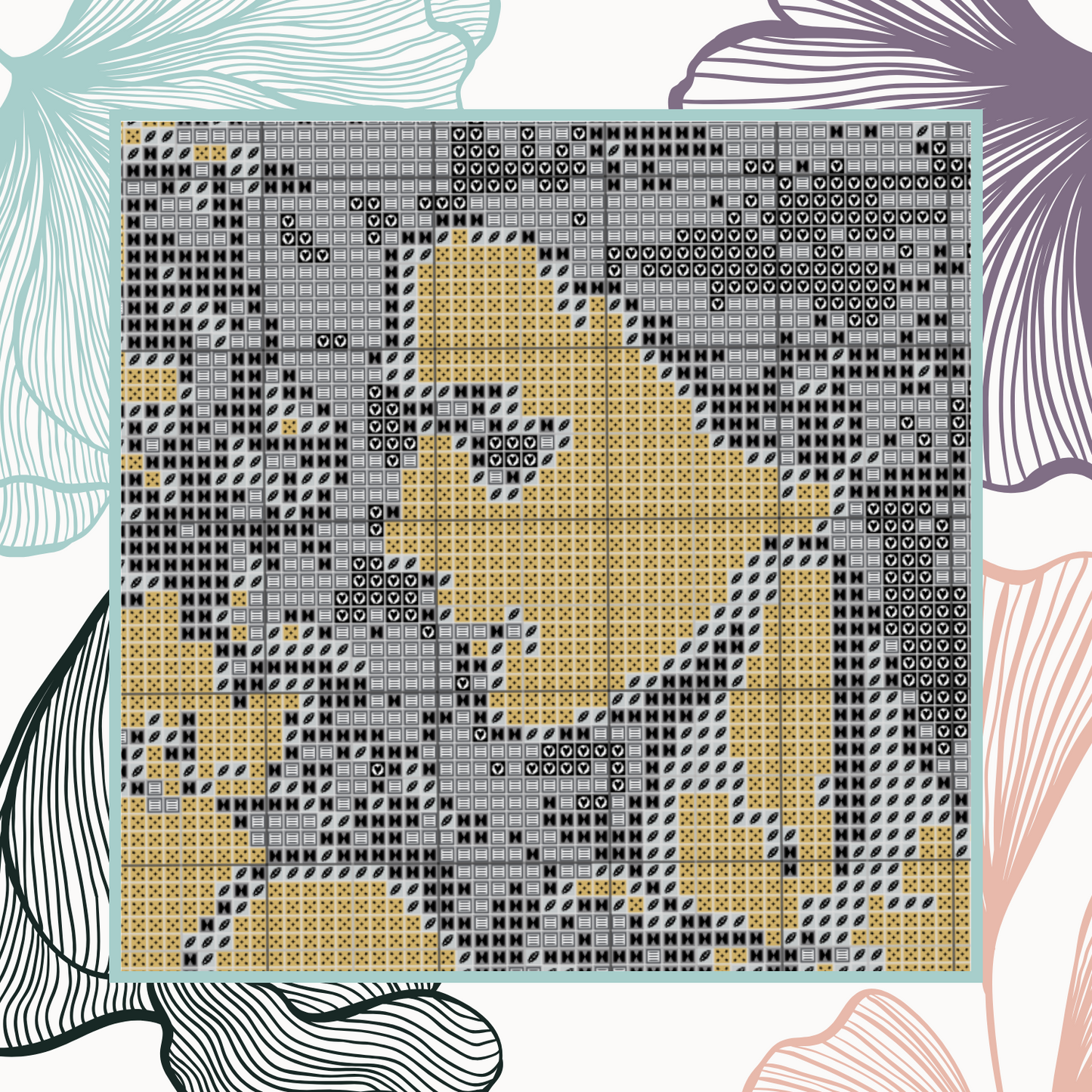 Fearless Patch - The Eras Tour Blanket - Colour Chart Pattern - PDF Only
