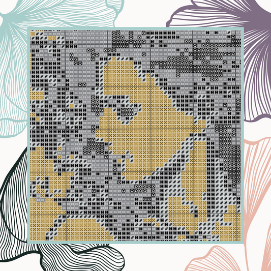 Fearless Patch - The Eras Tour Blanket - Colour Chart Pattern - PDF Only