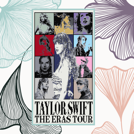 Taylor Swift The Eras Tour (Smaller Version) - Colour Chart Pattern - PDF Only