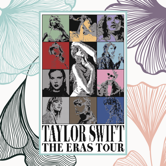 Taylor Swift The Eras Tour (TTPD Version) - Colour Chart Pattern - PDF Only