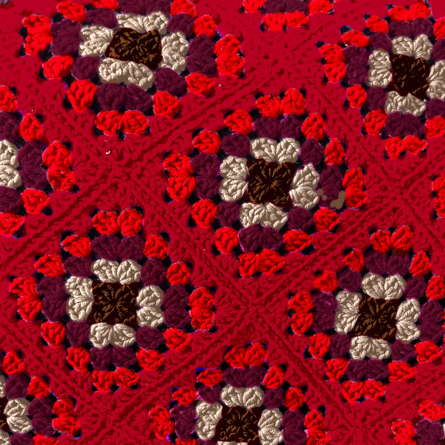 Taylor Swift Era Inspired Granny Square Blanket