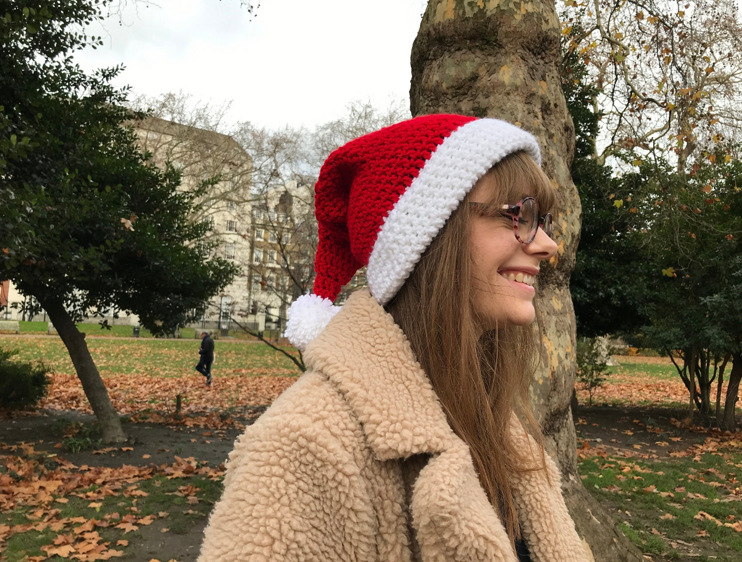 Ho Ho Ho Crocheted Santa Hat - 3 Sizes Available
