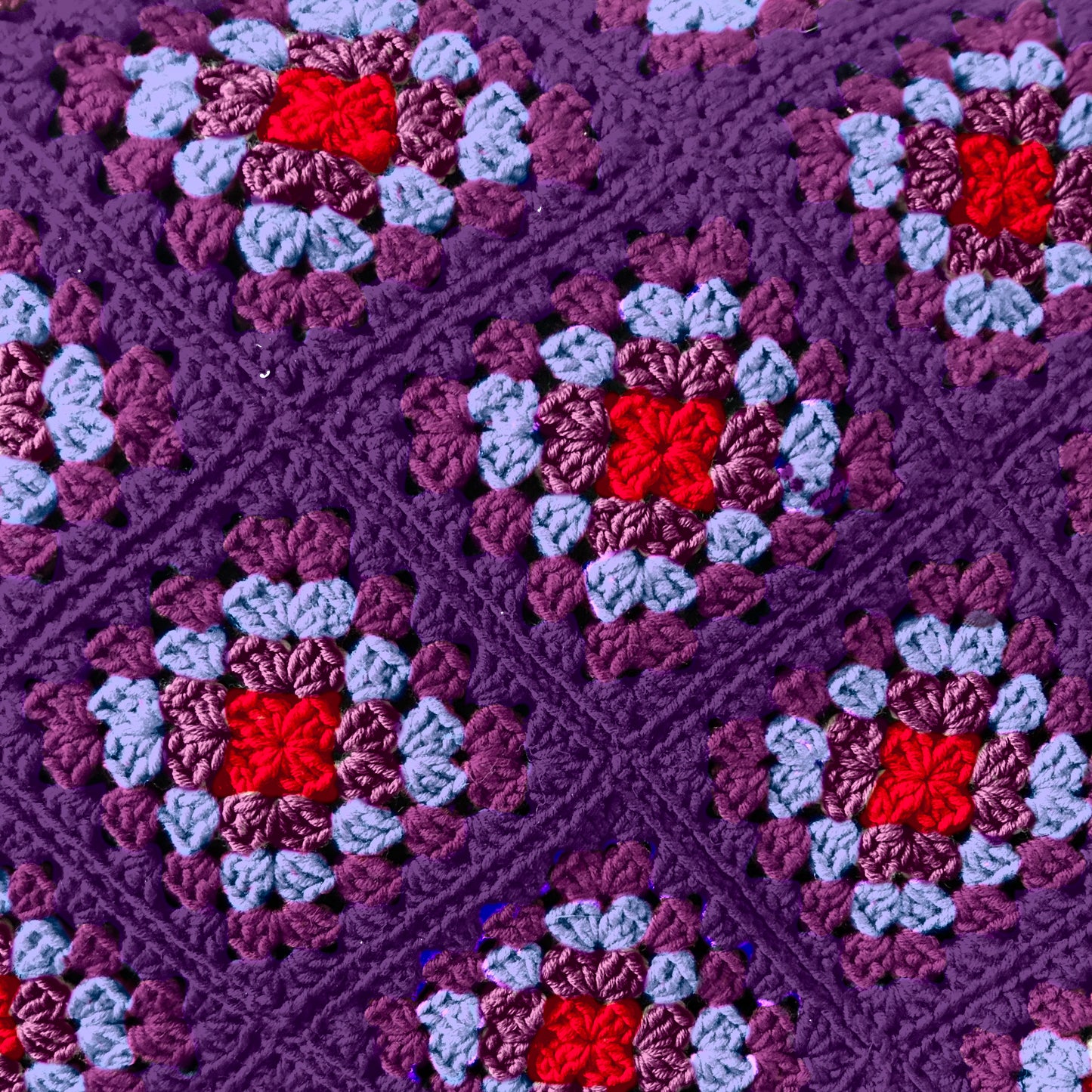 Taylor Swift Era Inspired Granny Square Blanket
