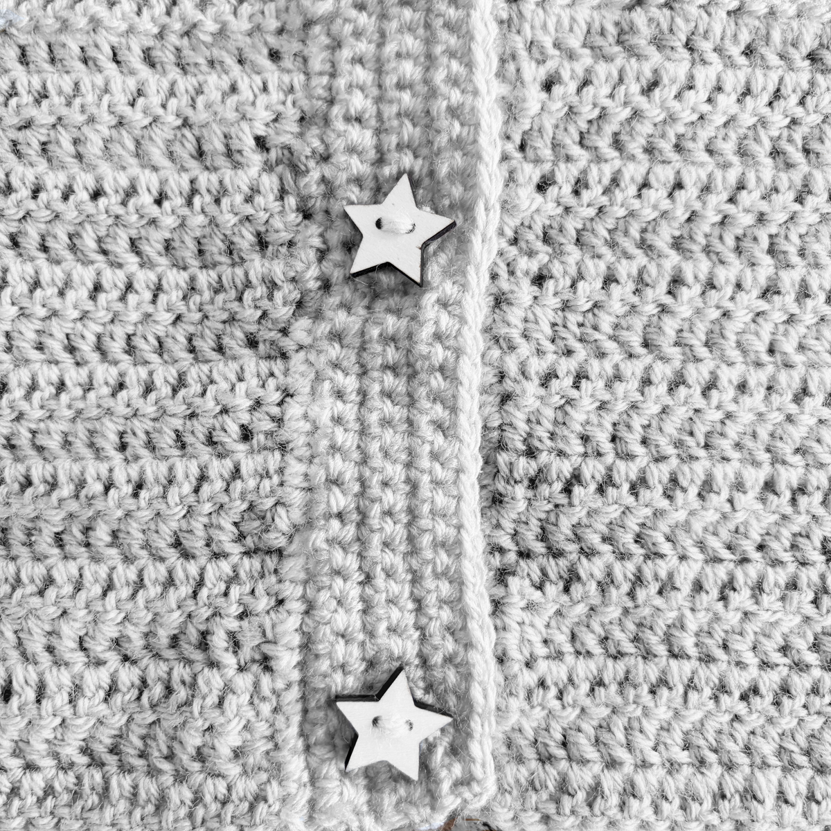 Simple Crochet Cardigan - 0001
