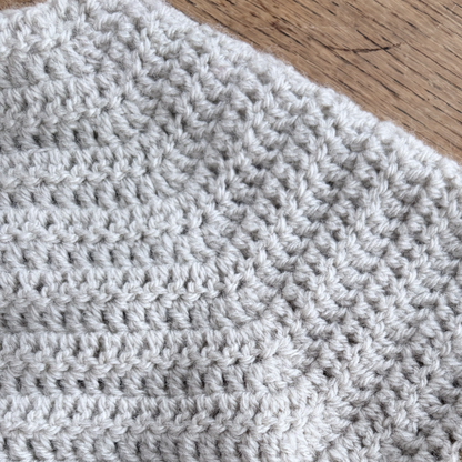 Simple Crochet Cardigan - 0001