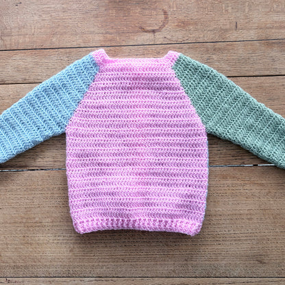 Varsity Crochet Cardigan - 0004