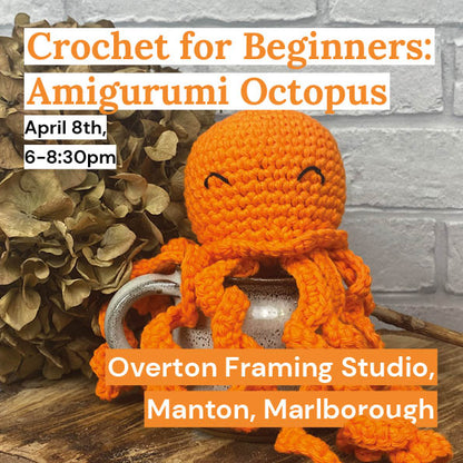 Octopus Amigurumi - Marlborough, 8th April 2024