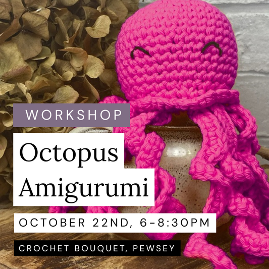 Octopus Amigurumi, 22nd October, Pewsey