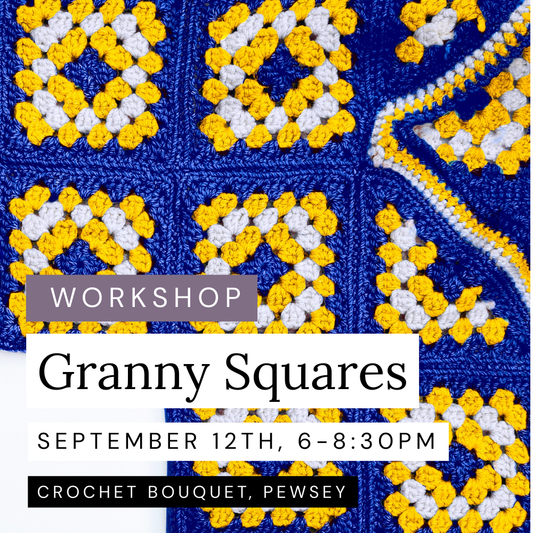 Granny Squares for Beginners, September 12th, Pewsey