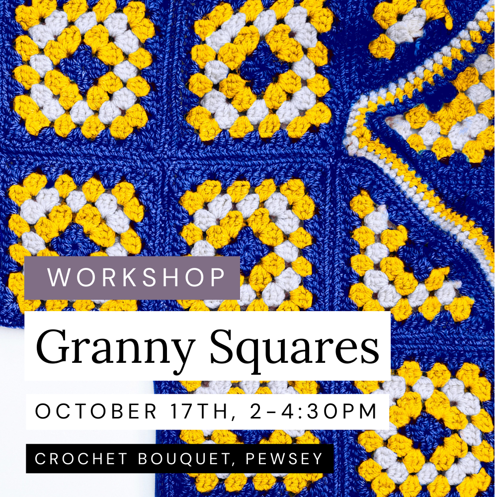 Granny Squares for Beginners, October 17th, Pewsey