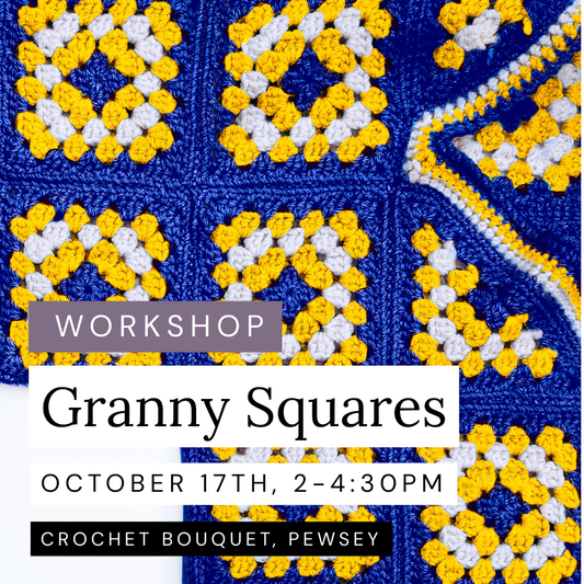 Granny Squares for Beginners, October 17th, Pewsey