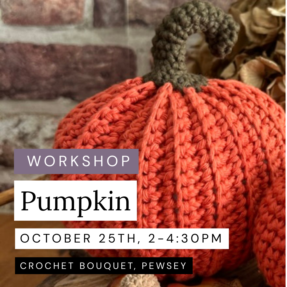 Pumpkin Amigurumi, October 25th, Pewsey