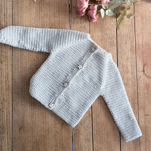 Basic Crochet Cardigan - 0002