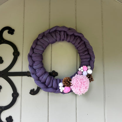 Chunky Yarn Christmas Wreath, The Mulberry Bush, 29th November, 2pm