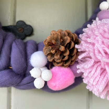 Chunky Yarn Christmas Wreath, The Mulberry Bush, 29th November, 2pm