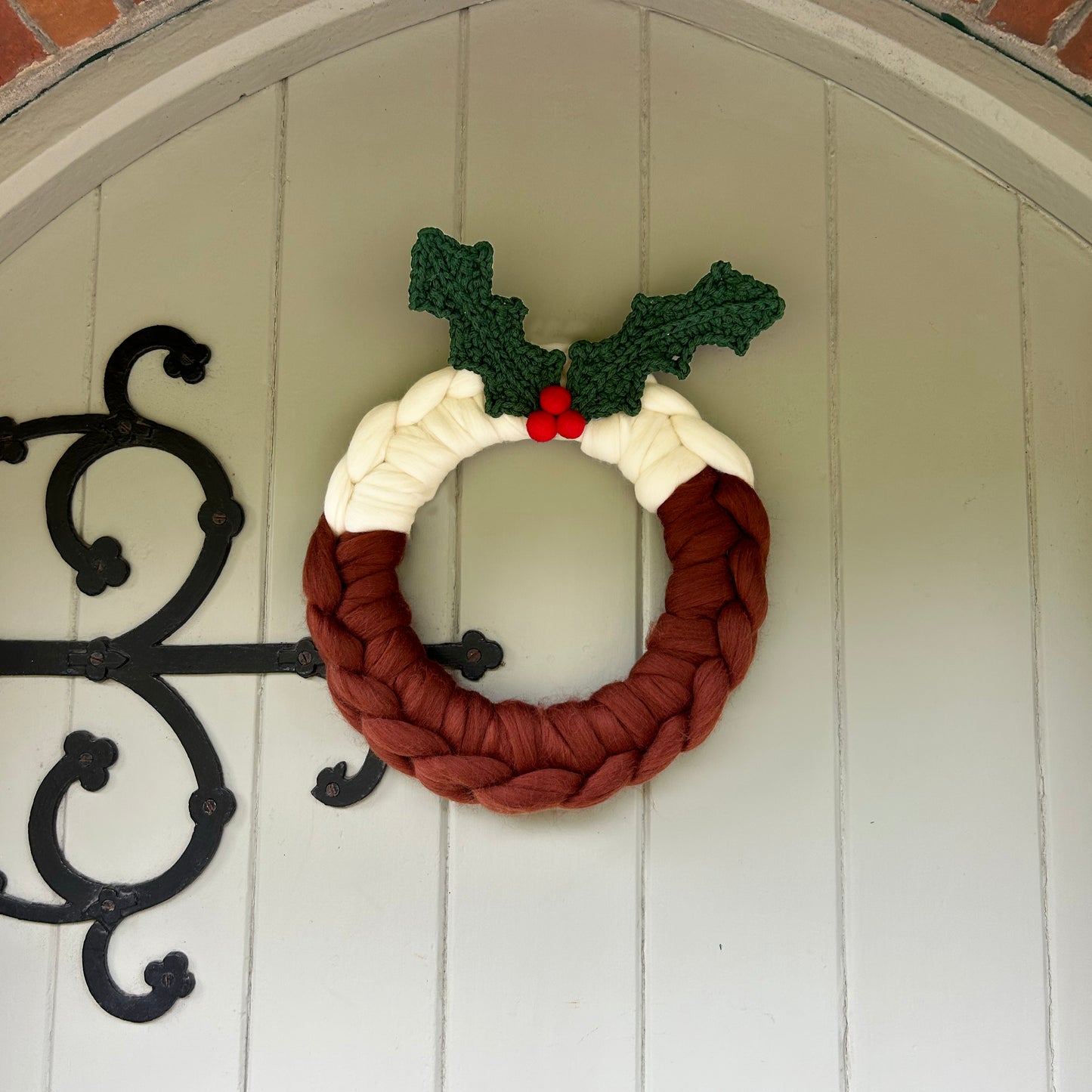 Chunky Yarn Christmas Wreath, The Mulberry Bush, 7th December, 10:30am