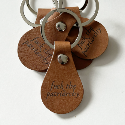 Fuck the Patriarchy Keyring