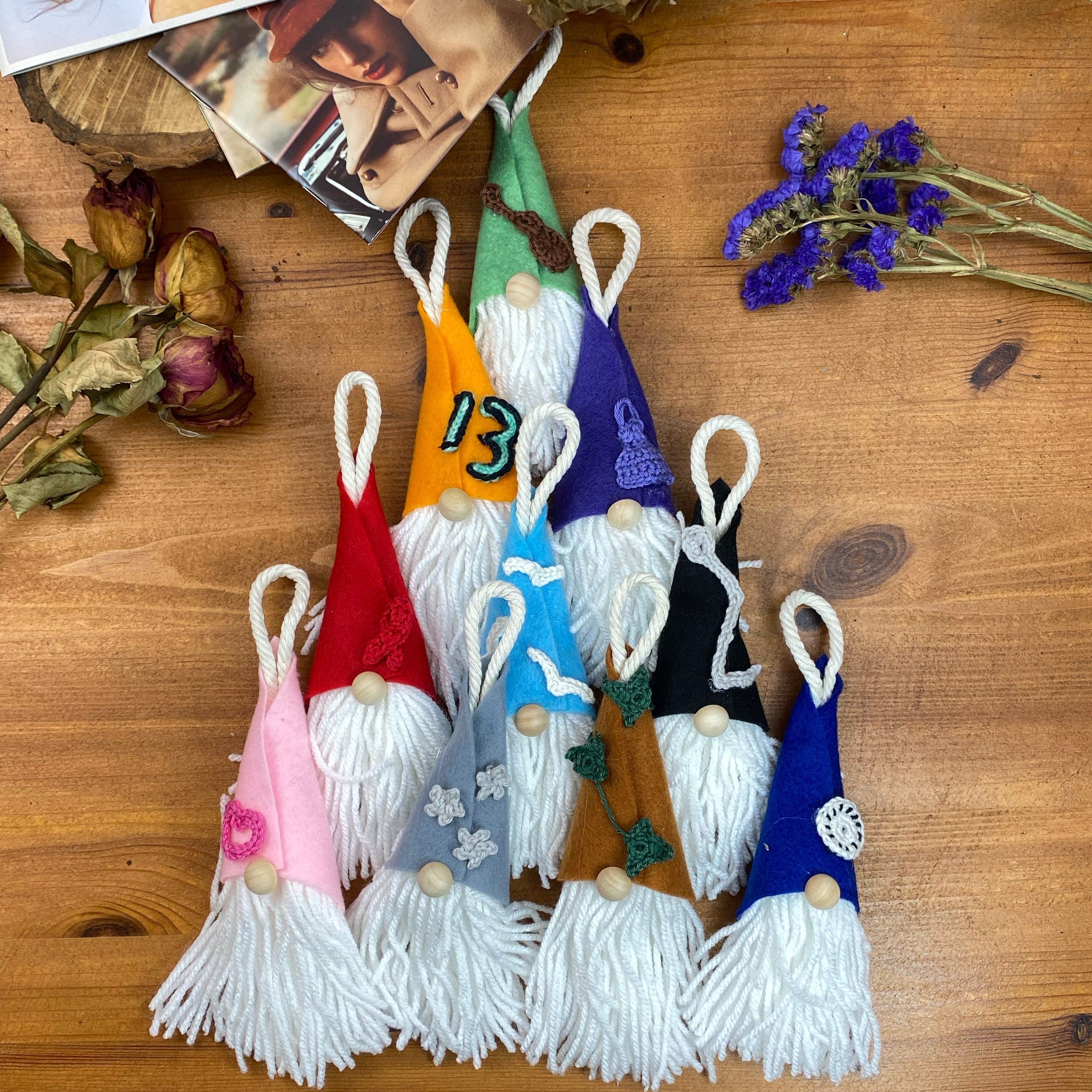 Taylor Swift The Eras Tour Inspired Handmade Scandi Gonks – Crochet Bouquet