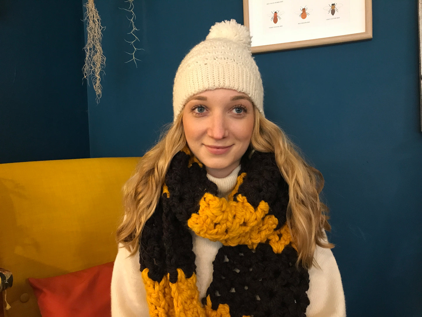 V-Stitch Scarf PDF Pattern