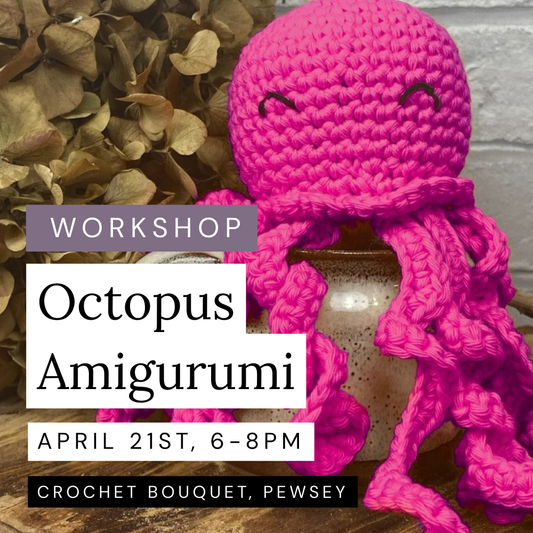 Octopus Amigurumi, April 21st, Pewsey