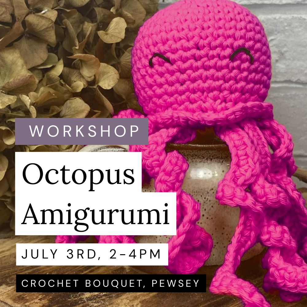 Octopus Amigurumi, July 3rd, Pewsey