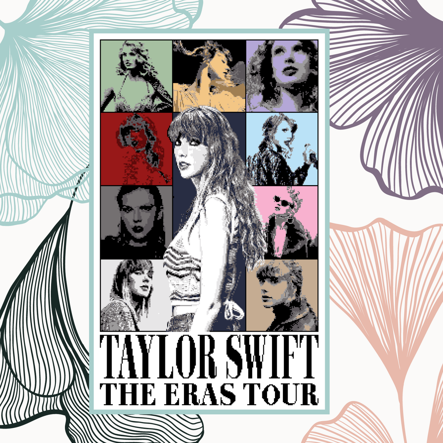 Taylor Swift The Eras Tour - Colour Chart Pattern - PDF Only