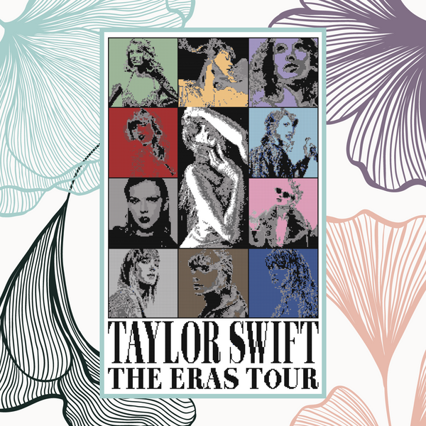 Taylor Swift The Eras Tour (TTPD Version) - Colour Chart Pattern - PDF ...