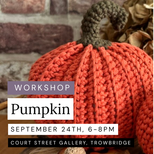 Pumpkin Amigurumi, September 24th, Trowbridge