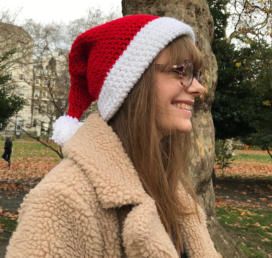 Santa Hat - Make Your Own Crochet Kit