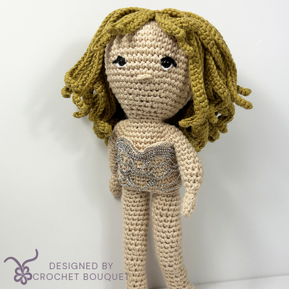 The Bathtub Edition - The Wardrobe of Ophelia - Taylor Swift-Inspired Crochet Pattern PDF