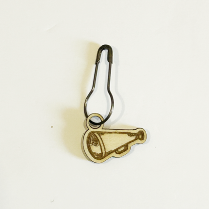 The Life of a Showgirl-Inspired Stitch Markers - Set of 5