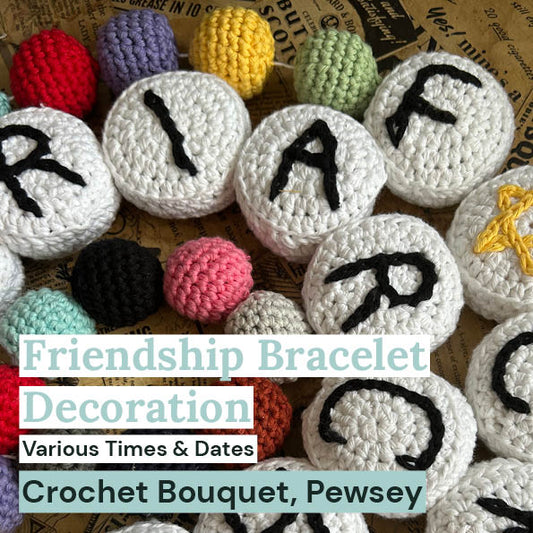 Friendship Bracelet Decoration Crochet Workshop, Pewsey