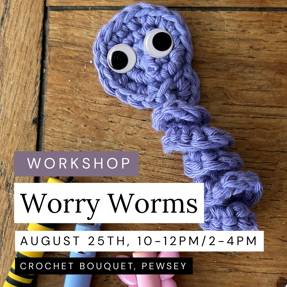 Worry Worms, Parent & Child Workshop, August 25th, Pewsey