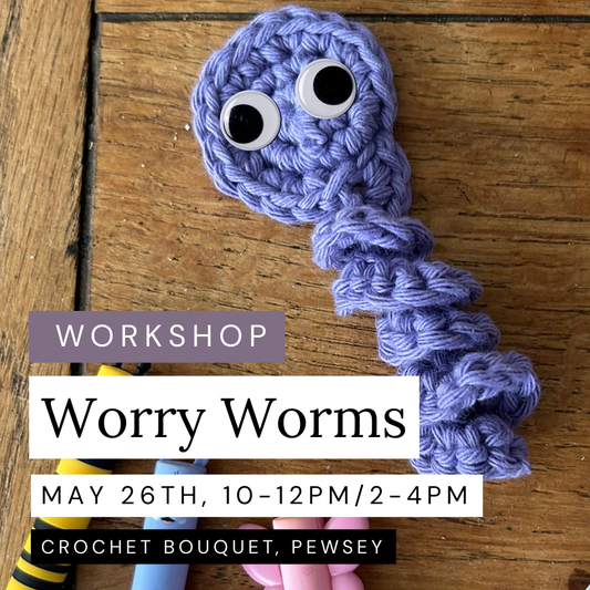 Worry Worms, Parent & Child Workshop, May 26th, Pewsey